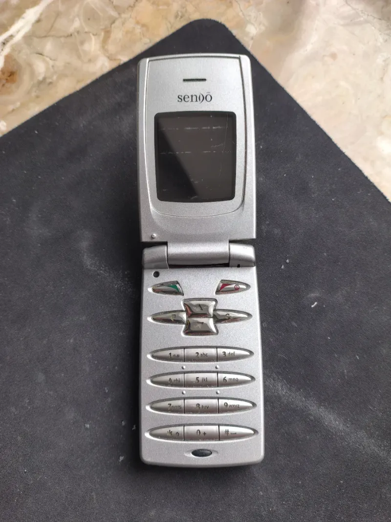 Teléfono móvil Sendo Rojo/Plata afbeelding 2