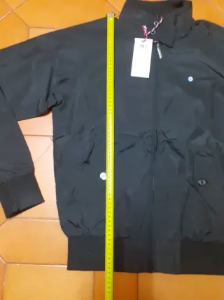 Chaqueta Harrington Lambretta Negra (Nueva)