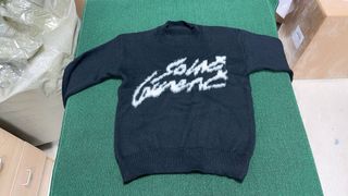 Maglione Saint Laurent Nero Taglia S