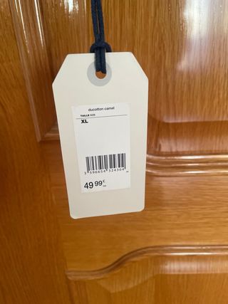 Chaqueta CLUB Beige Entretiempo Talla XL