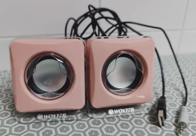 Altavoces Woxter Rosas USB
