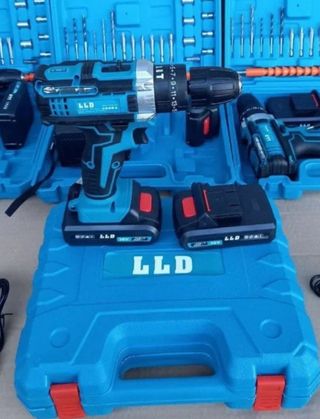 Trapano avvitatore a percussione 2 batterie 88V