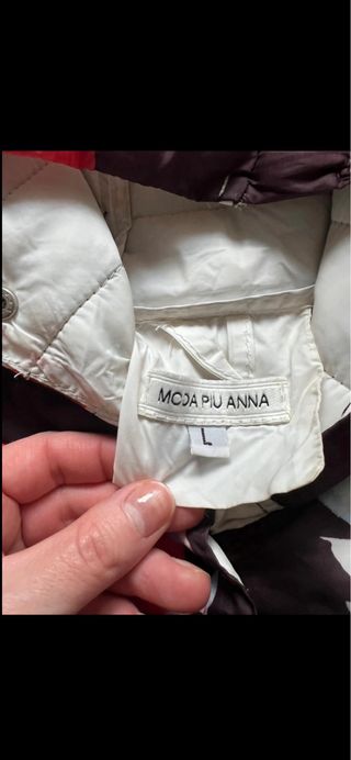 Piumino donna fantasia floreale