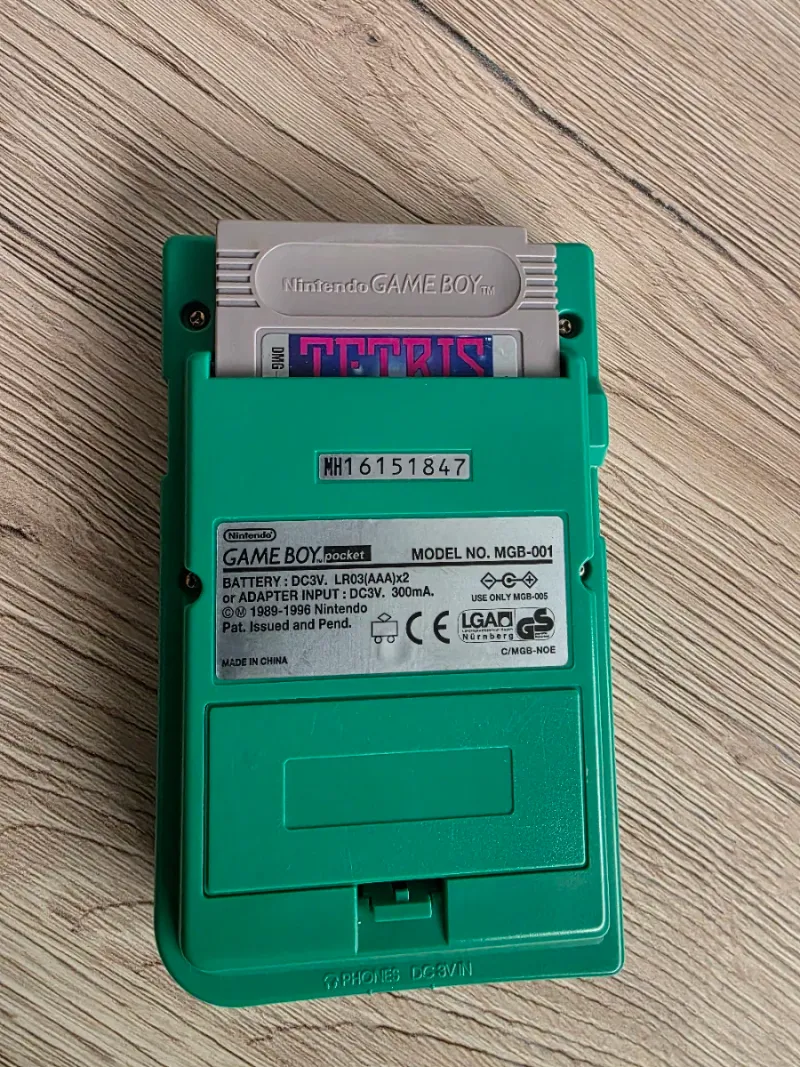 Game Boy Pocket Verde + Tetris afbeelding 2
