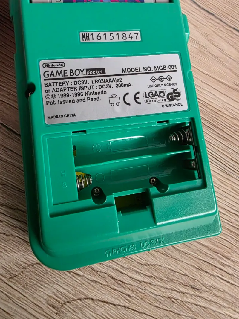 Game Boy Pocket Verde + Tetris afbeelding 3