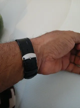 Reloj KRONOS Negro y Plateado