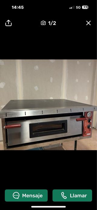 Horno Industrial para Pizzas Trifasico