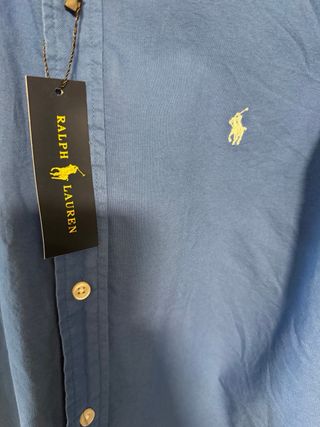 Camisa Polo Ralph Lauren Azul Nueva