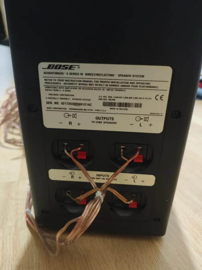 Equipo de Sonido Bose Negro afbeelding 3