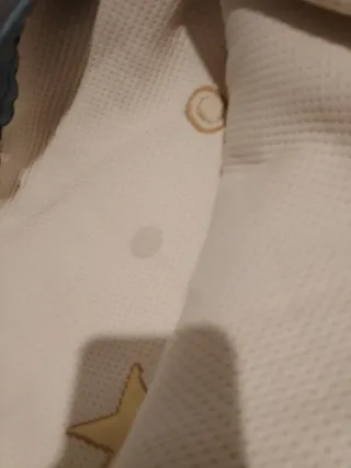 Colcha infantil 90cm estrellas y nubes