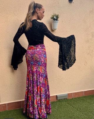 Falda flamenca manton S/M