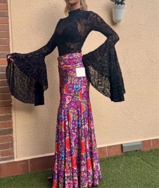 Falda flamenca manton S/M