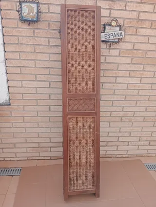 Biombo ratán 4 paneles