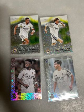 Carta Fútbol Topps Real Madrid