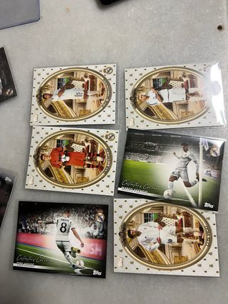 Carta Fútbol Topps Real Madrid