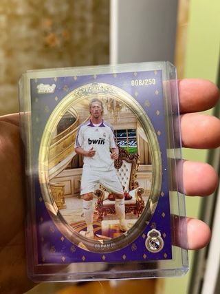 Carta Fútbol Topps Real Madrid