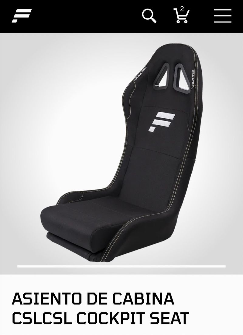 Pack CSL Cockpit V1.5 + Asiento FANATEC afbeelding 3
