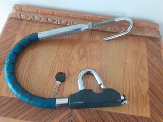 Candado Pitón Antirrobo Coche Clásico Años 90