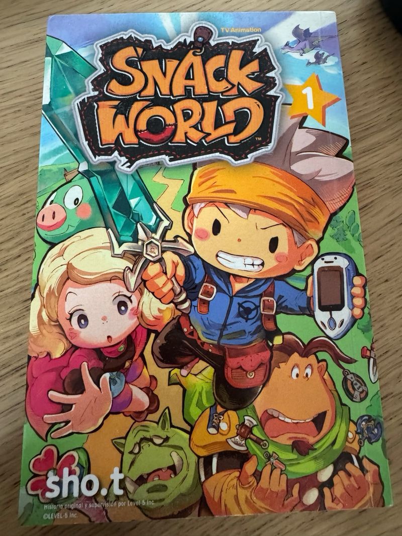 Snack World: Edición Oro precintado y el manga afbeelding 3