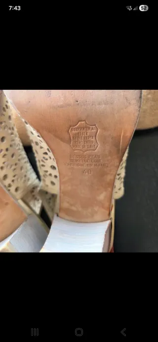 Zapatos Faire Lady Beige Tacon Italia