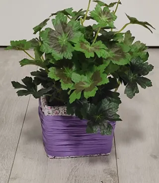 Cajita artesanal decorativa