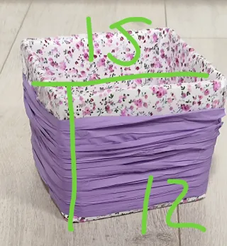 Cajita artesanal decorativa