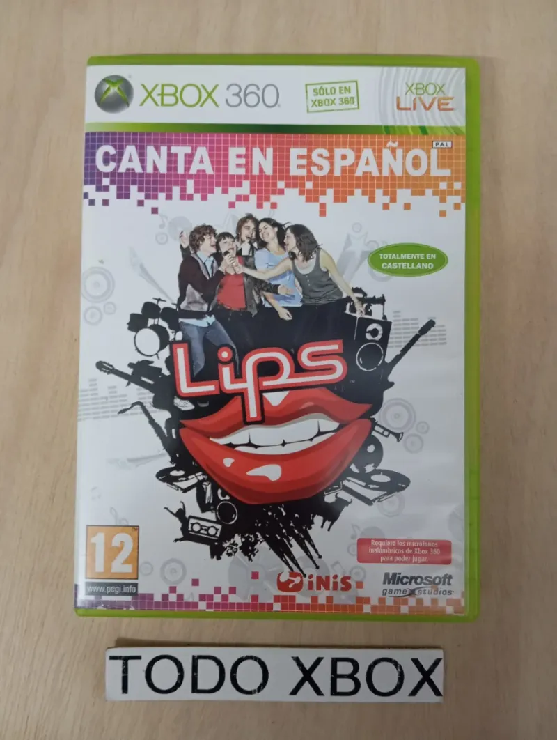 Lips Canta en Español Xbox 360