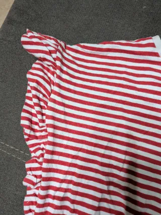 Top bambina righe rosse IDEXÈ