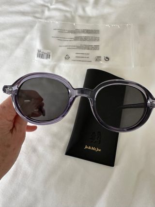 Gafas de sol Jo & Mr. Joe geométricas moradas