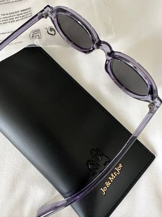 Gafas de sol Jo & Mr. Joe geométricas moradas