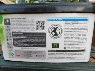 Pintura Titanlux Biosostenible piedra natural mate