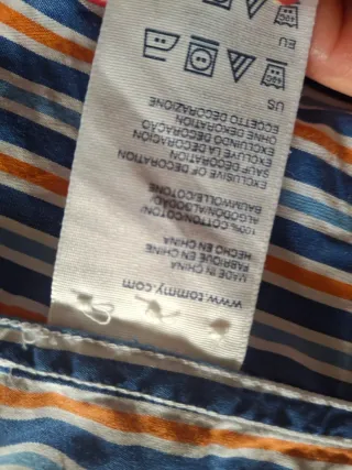 Camisa Tommy Hilfiger T L. Medidas en descripción