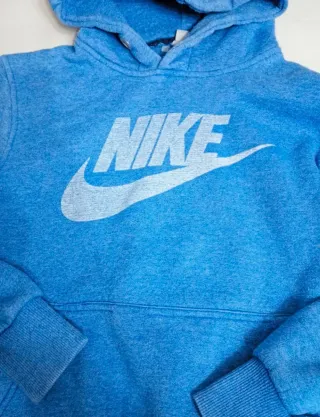 Felpa Nike con cappuccio blu
