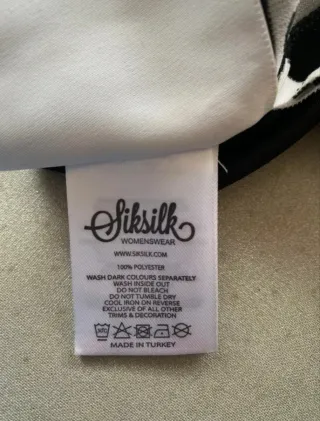 Pantalón corto SikSilk negro talla XS