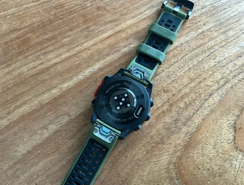 Reloj Garmin Fenix 8 51mm Negro/Verde afbeelding 3