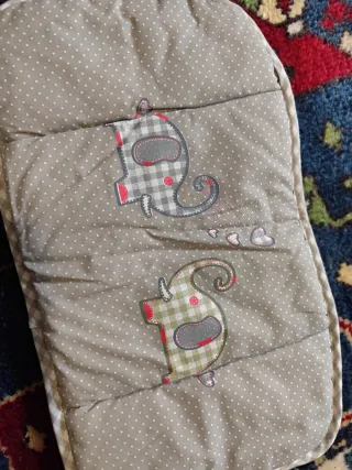 Funda para trona con elefantes