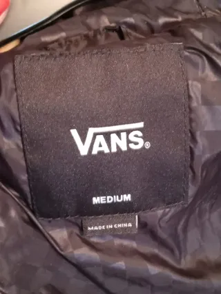 Giacca Vans Unisex M Nuova con Cartellino