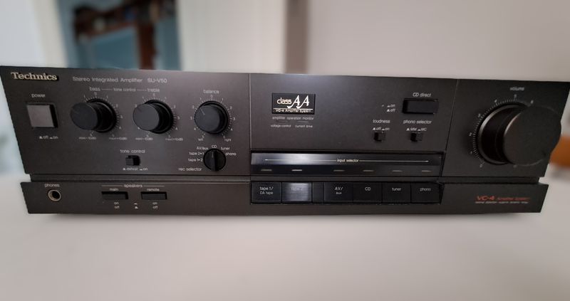 Amplificador HiFi vintage de alta gama Technics