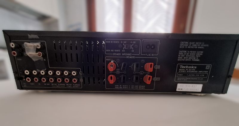 Amplificador HiFi vintage de alta gama Technics afbeelding 5