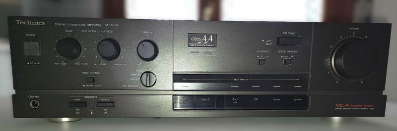 Amplificador HiFi vintage de alta gama Technics afbeelding 7