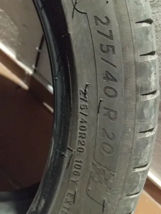 Neumático Michelin Pilot Sport Usado 275/40/20