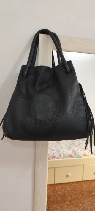 Bolso Purificación Garcia Negro