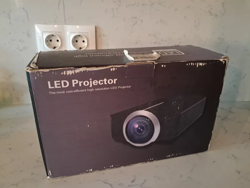Proyector LED Deerioo Negro afbeelding 4