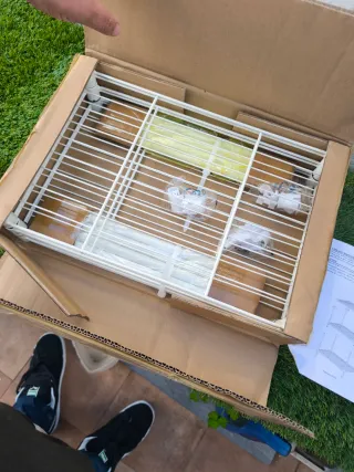 Estantería metálica modular 3 niveles