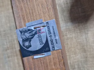 Conjunto 6 Sillas Gascón Madera y Piel Sintética