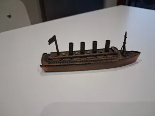 Modellino nave temperino metallo