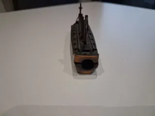 Modellino nave temperino metallo