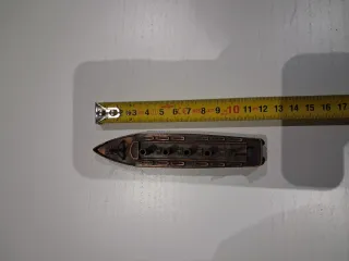 Modellino nave temperino metallo