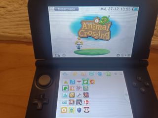 Nintendo 3DS XL Roja + 9 Juegos + SD 32GB