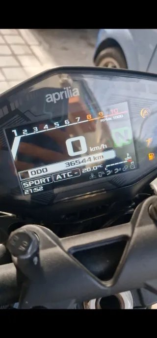 CDI-ECU, Cuadro, Llaves y Tapón Gasolina Aprilia S